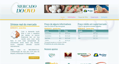 Desktop Screenshot of mercadodoovo.com.br